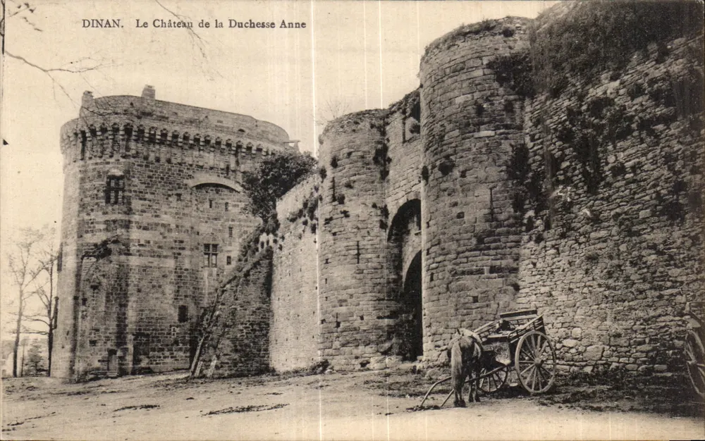 Dinan. O Castelo da Duquesa Ana — editor não identificado, n° de série 122 - Frente