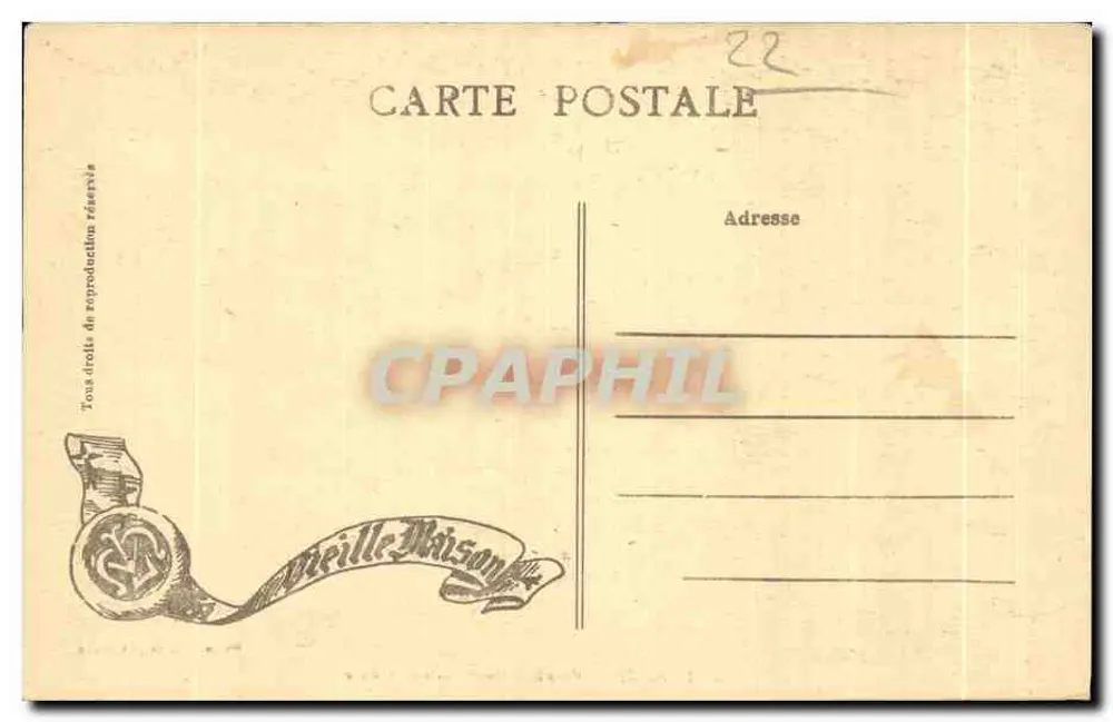 Dinan - Portal Saint-Sauveur — Verleger Phot. R. Dignel, St Brieuc, Nr. 5 - Rückseite