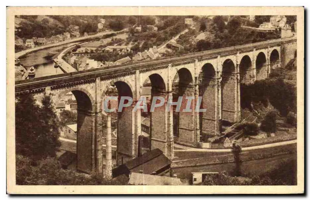 Dinan - Tal der Rance, Ansicht des englischen Gartens — Cliché-Edition P. Mard Frères, Nr. 300 - Vorderseite