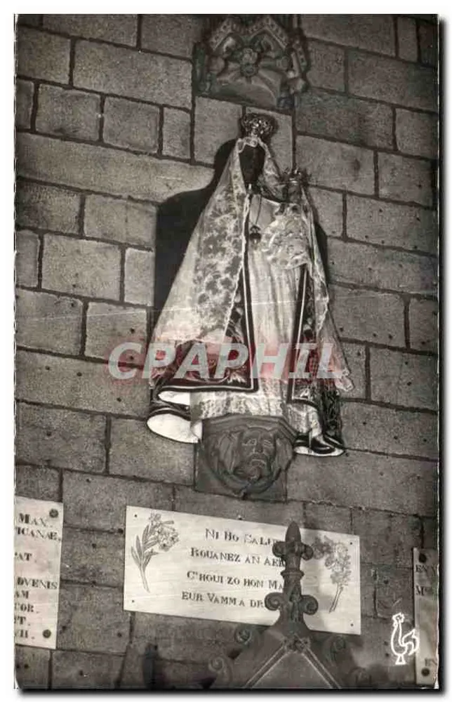 La Vierge Noire — Guingamp (C.-du-N.) — Basilique Notre-Dame de Bon Secours - Vorderseite