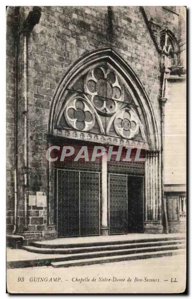 Guingamp — Capilla de Nuestra Señora de Bon-Secours — LL - Anverso