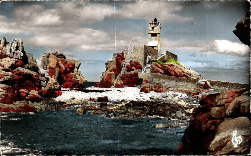 Ile de Bréhat — Felsen und Leuchtturm des Paons — Les Tirages Modernes - Vorderseite