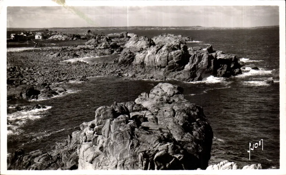 Isla de Brehat (C.-du-N.) — Rocas de la Virgen — editor Léon - Anverso