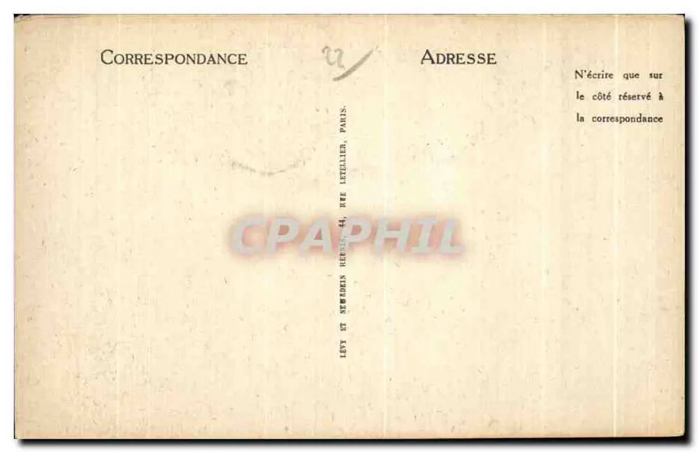 Ilha de Bréhat (C.-du N.) — O Gouffre do Paon — ND - Verso