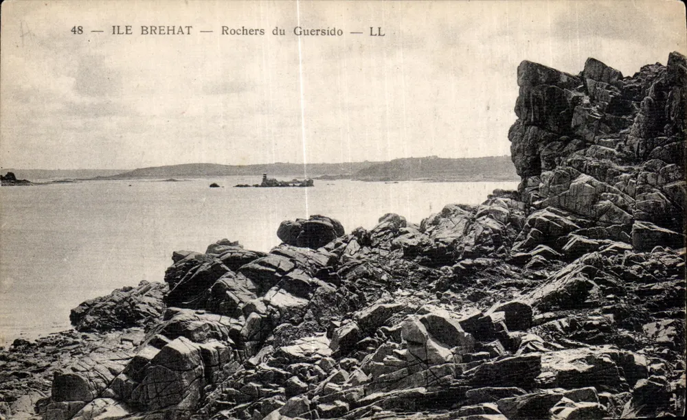 Ilha Brehat — Rochas do Guersido — LL - Frente