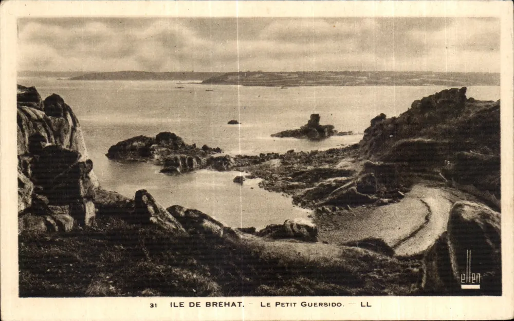 Ilha de Brehat — Le Petit Guersido — Editor Ellen, n°31 - Frente
