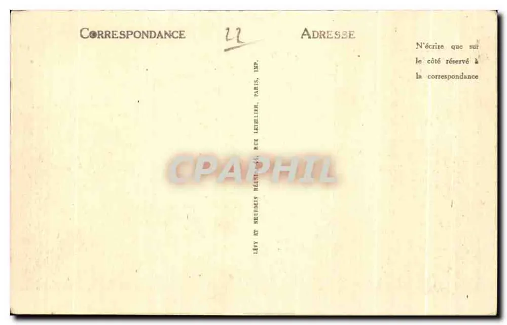 Ilha de Brehat — Le Petit Guersido — Editor Ellen, n°31 - Verso