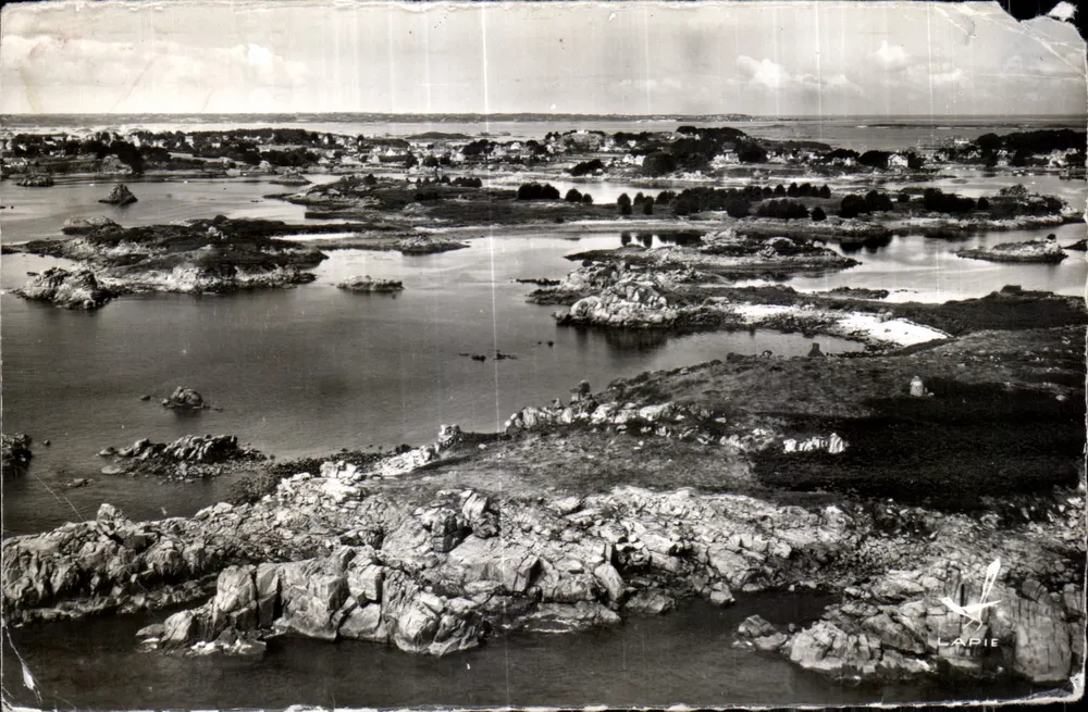 Brehat (Côtes-du-Nord) — Blühende Insel — Lapie-Ausgabe - Vorderseite