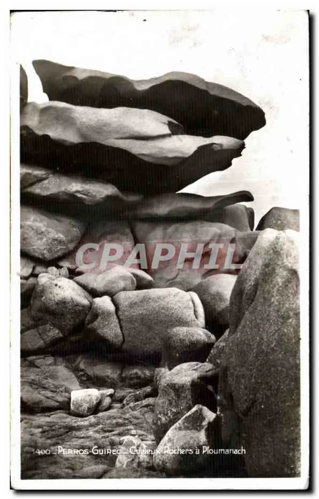 Felsen bei Ploumanach — Perros-Guirec — Cumeux — n°1400 - Vorderseite
