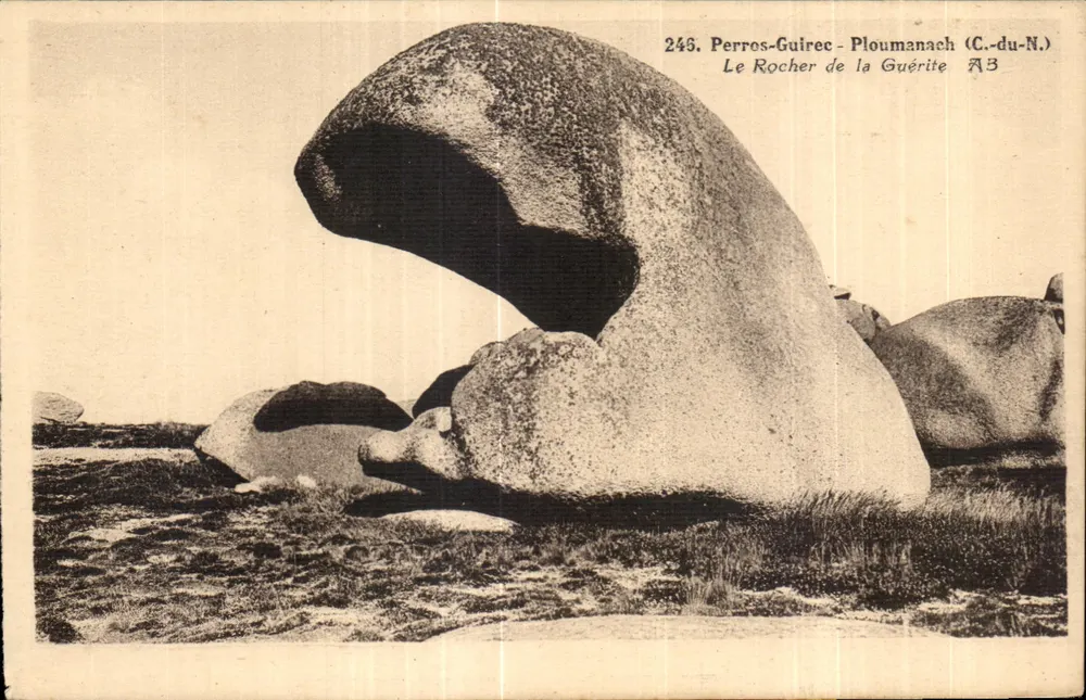 Der Rocher de la Guérète — Perros-Guirec, Ploumanach (Côtes-d'Armor) — Serie 248, Verlag AB - Vorderseite