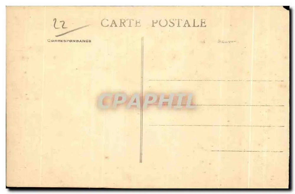 PLOUMANACH (C.-du-N) — Rochas estranhas - O Coelho — AB - Verso