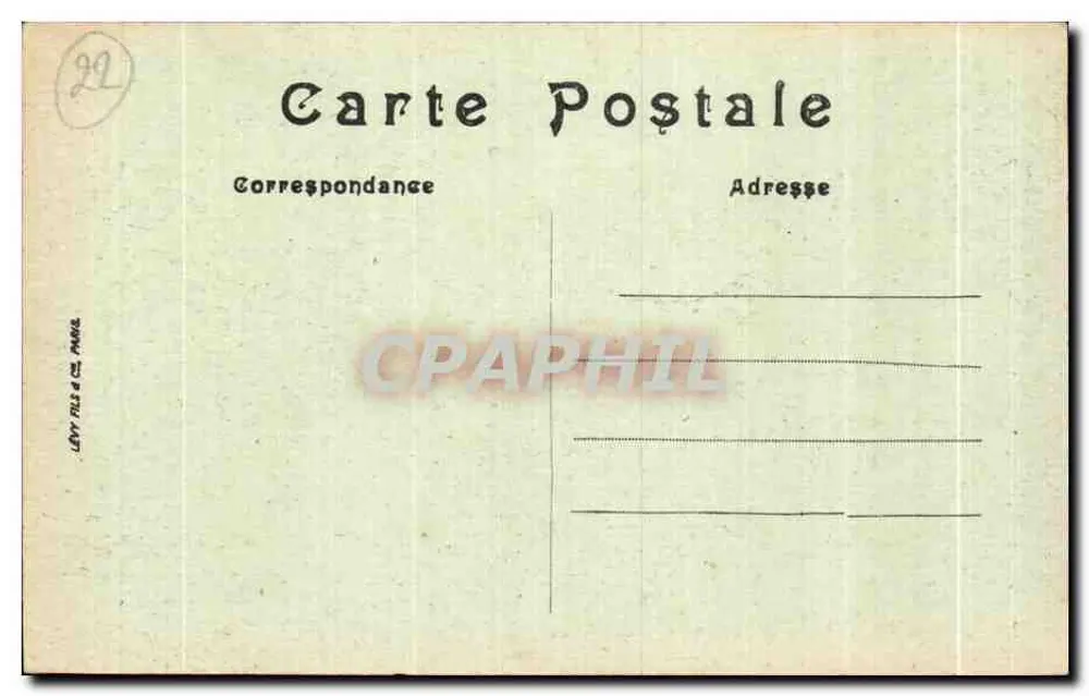 PLOUMANACH — O Caminho de Ronde — LL - Verso
