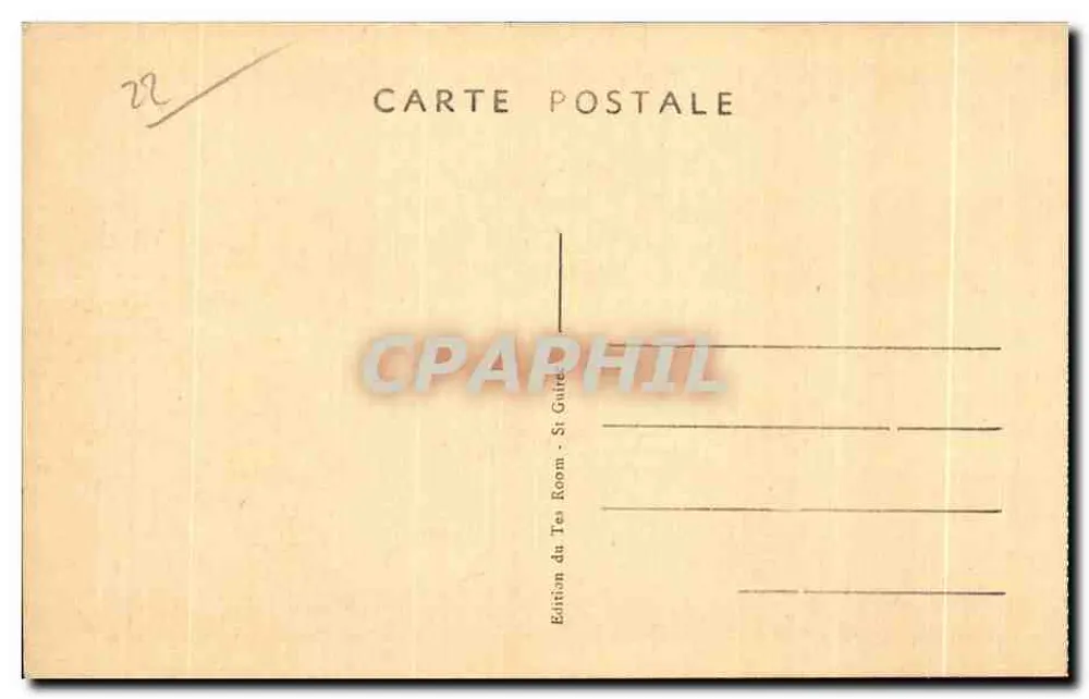 Ploumanach (C.-du-N.) — Rochas estranhas — O Coelho — n°234 - Verso