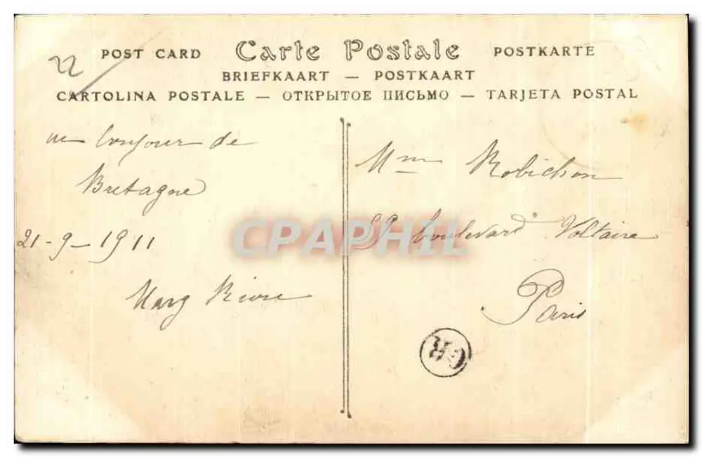 PLOUMANACH (Côtes-du-Nord) — Der Hut Napoleons — ND Phot. - Rückseite