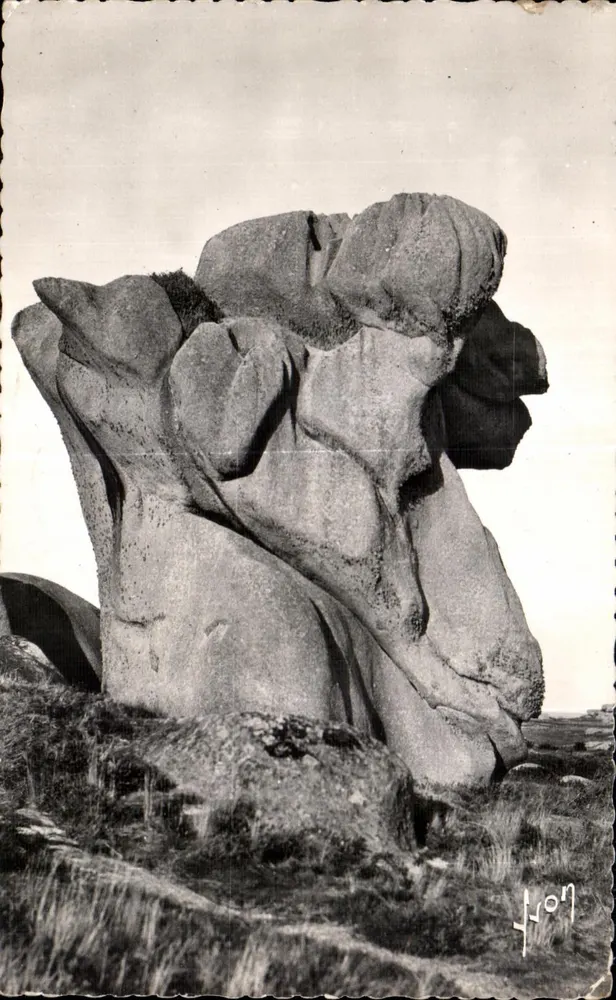 Le Bélier, curieux rocher de la région — PLOUMANAC'H (C.-du-N.) — Les Éditions d'Art Atlantique, B. 508 - Vorderseite