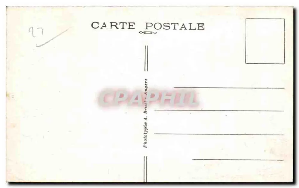 PLOUMANACH (C.-du-N.) — Der Tricorn oder Napoleons Hut — A. B. - Rückseite