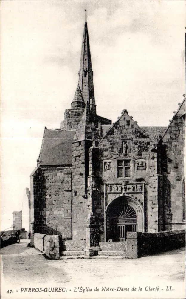 Perros-Guirec - Kirche Notre-Dame de la Clarté - LL - Vorderseite