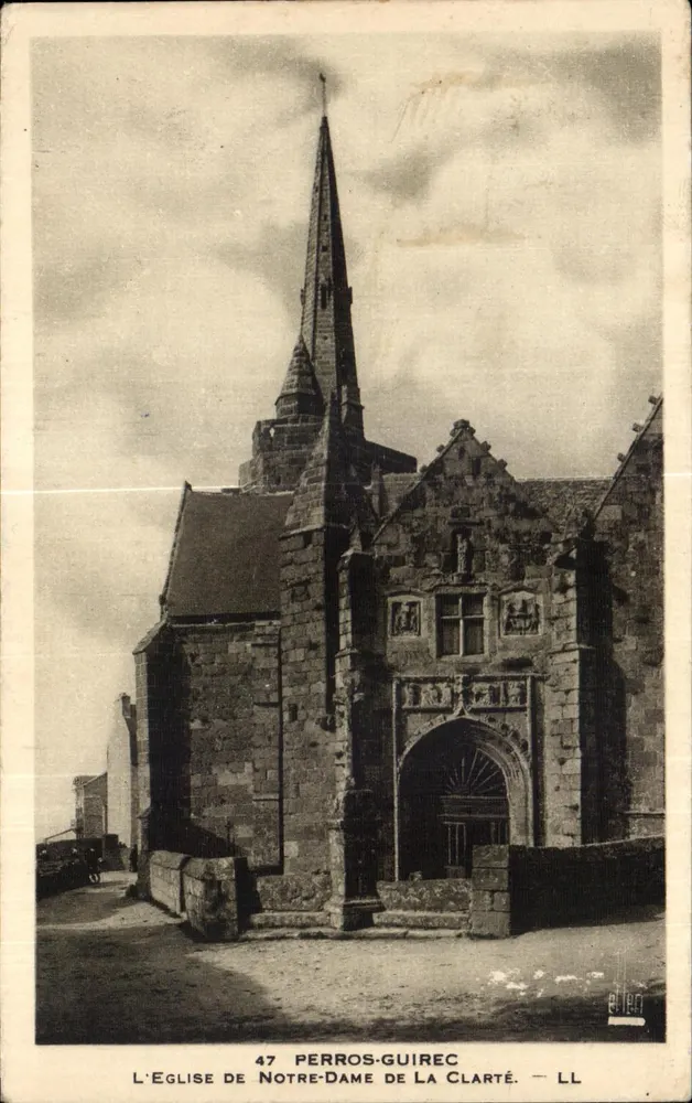 Kirche Notre-Dame de la Clarté — Perros-Guirec — LL - Vorderseite