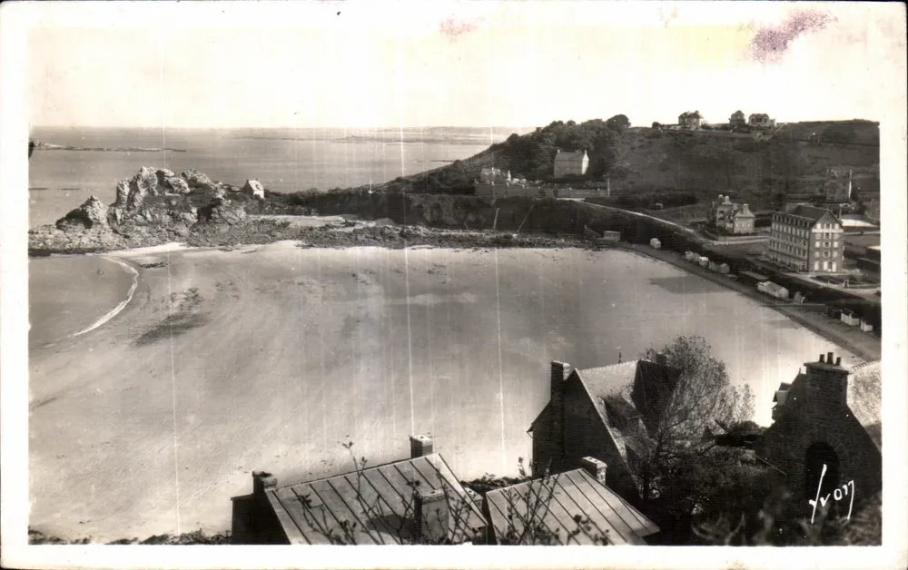 Strand von Trestignel und Pointe du Château — Perros-Guirec (C.-du-N.) — Éditions d'Art 'WGN', Paris - Vorderseite