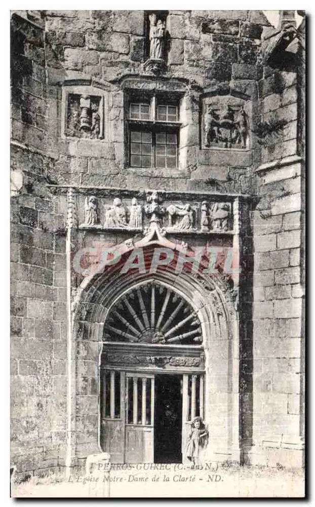 Pérelos-Guhrec — Kirche Notre-Dame de la Clarté — Verlag Lett & Neurdon Secnis, Paris - Vorderseite