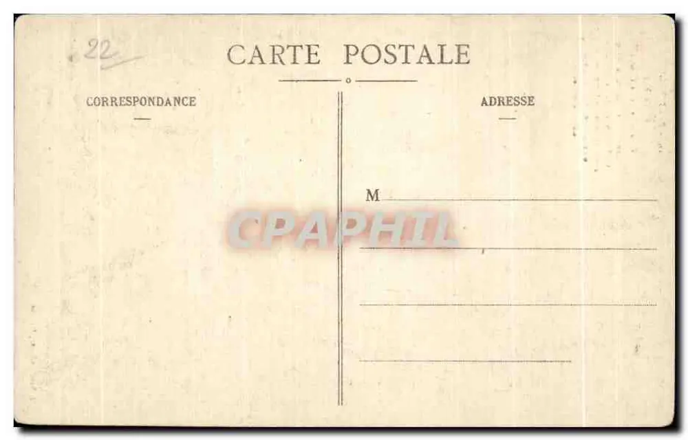 Perros-Guirec — Kapelle der Clarté — Verleger Borel, Rennes, Nr. 16 - Rückseite