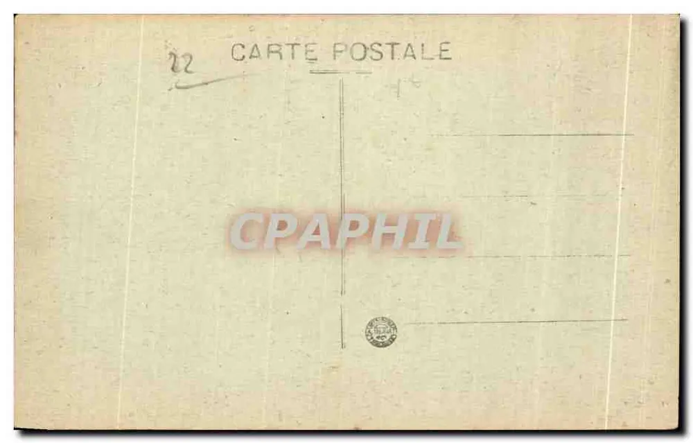 Lamballe (C. du-N.) — Innenansicht der Notre-Dame — Die Krypta und die Heiligen des Jubés — J. Sotel, Verleger, Nr. 40 - Rückseite