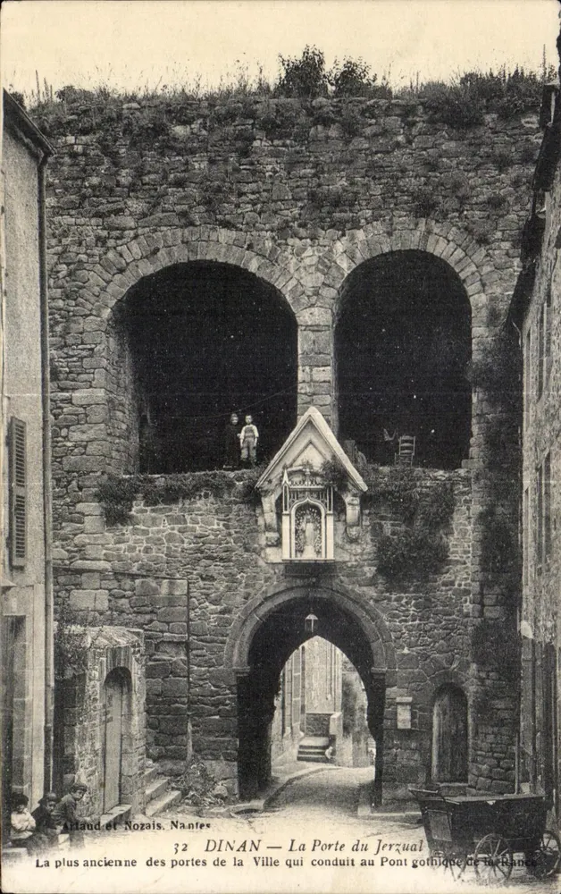 Dinan — La Porte du Jerzual — Arlaud et Nozais, Nantes, n°32 - Vorderseite