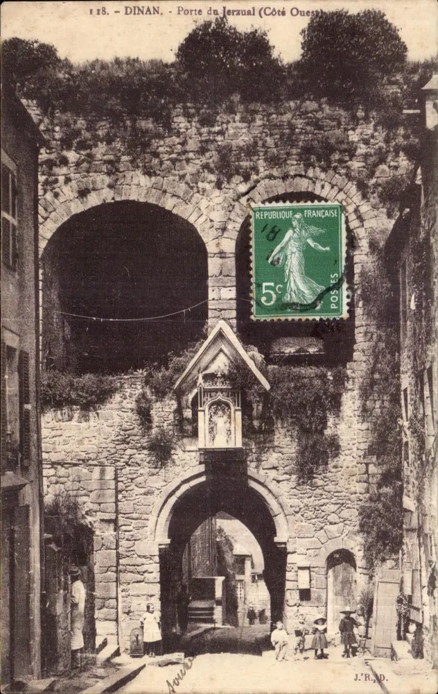 Dinan - Porta do Jerzual (Lado Oeste) — J.R.A.D. n°118 - Frente
