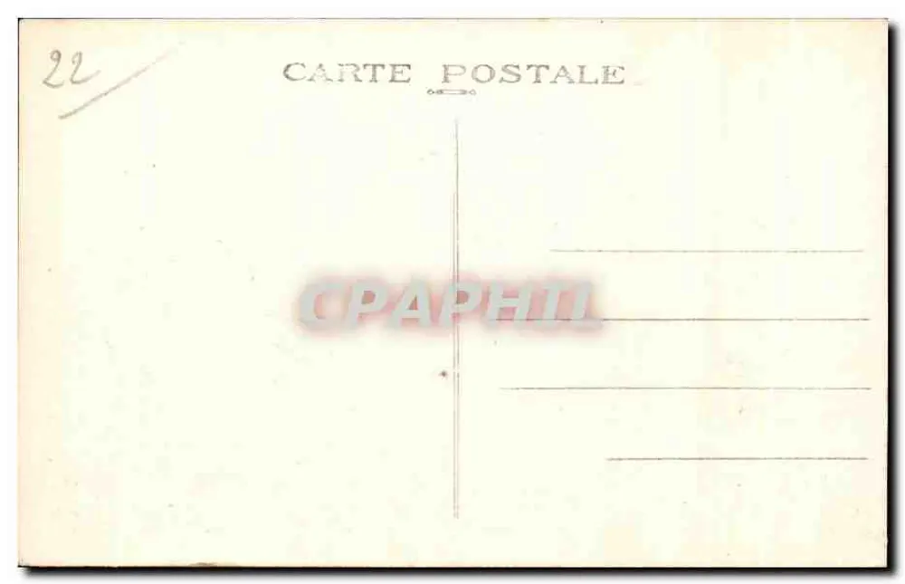 P loumanach (C.-du-N.) — Rochers estranhos — O Sapato de Bico Invertido — n° 216 - Verso