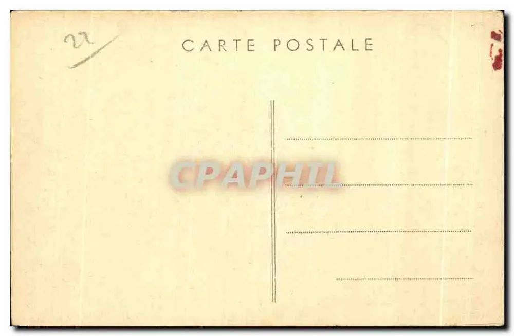 ILOUMANACH (C.-du-N.) — A Cabeça da Morte — Coleção Galerias Ste-Anne, Bazar St-Guirec - Verso