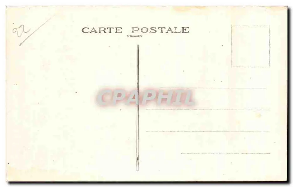 Ploumanach (C.-du-N.) — Oratorium des hl. Guirec — Édition de l'Hôtel Beau-Séjour, Trégastel - Rückseite