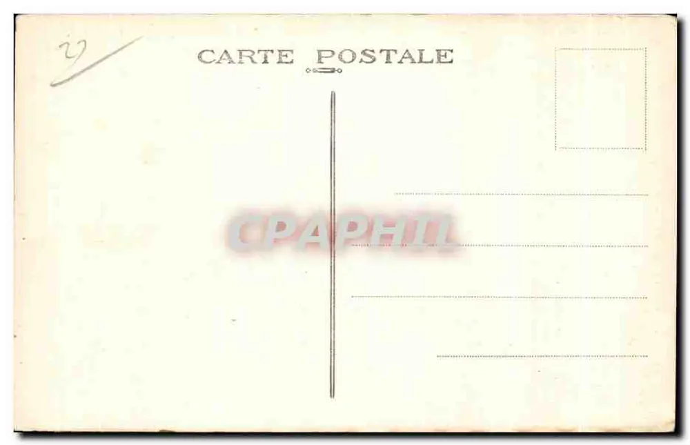 Perros-Ploumanach (C.-du-N.) — Kirche der Klarheit — Ausgabe des Hôtel Beau-Séjour, Trégastel - Rückseite