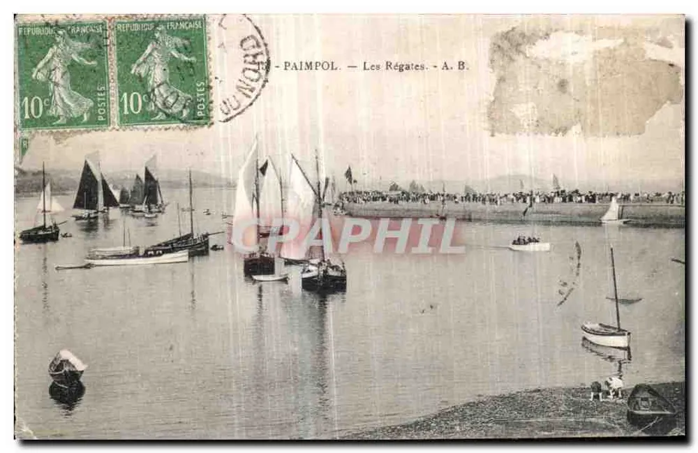 Paimpol — As Regatas — A. B. - Frente
