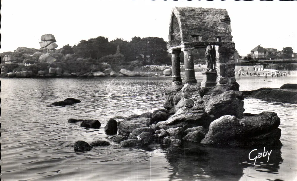 P loumanac'h-en-Perros-Guirec — Ansicht des Oratoriums Saint-Guirec und des Huttes von Napoleon — Éditions Gaby - Vorderseite