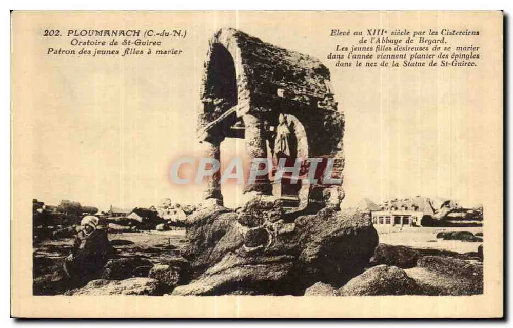 Oratorium von St-Guirec in Ploumanach (C.-du-N.) — Verlag: Edition de la Pâtisserie St Guirec - Vorderseite