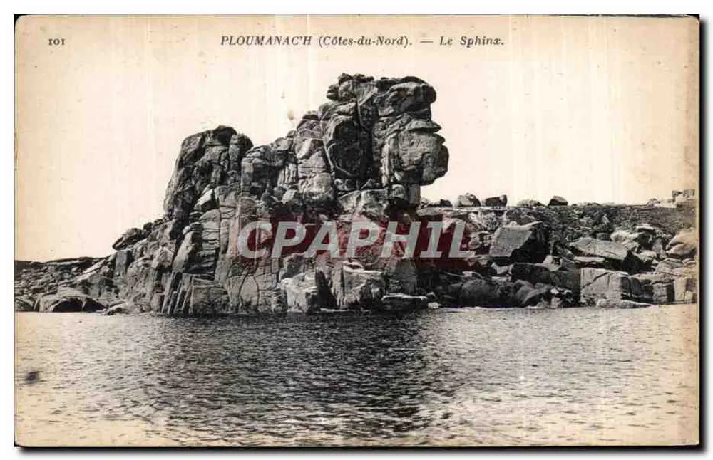 PLOUMANACH (Côtes-du-Nord) — A Esfinge — Editora Neudrien & Cie, n° 101 - Frente