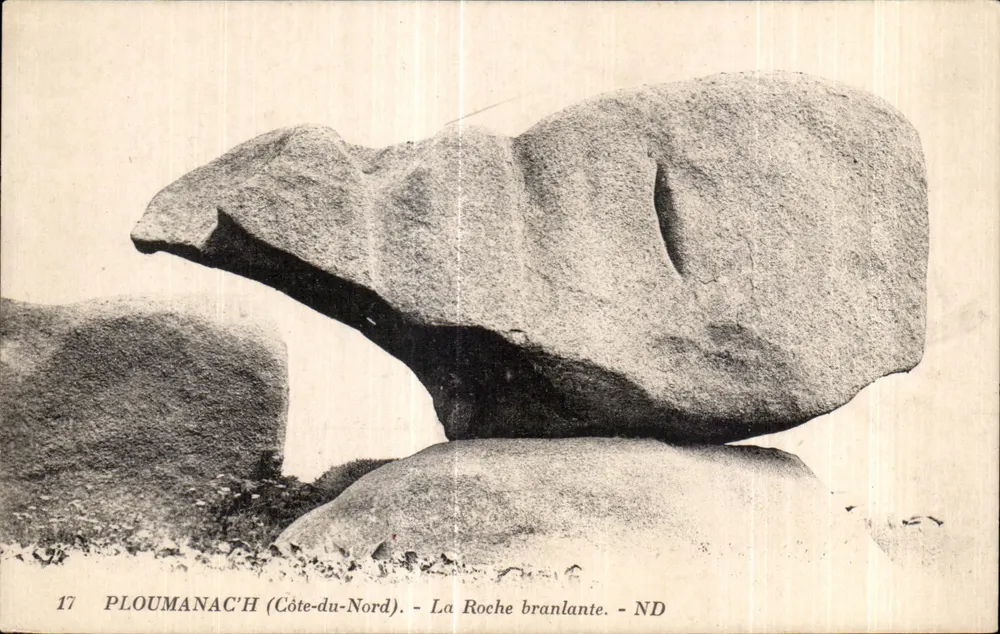 PLOUMANAC'H (Côte-du-Nord) - A Rocha Branlante - ND - Frente