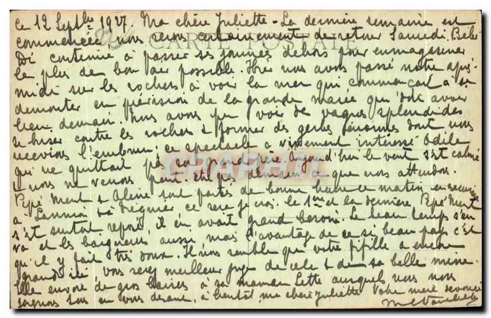 PLOUMANACH — A Garrafa Invertida — Edição Guilleu, Lander - Verso