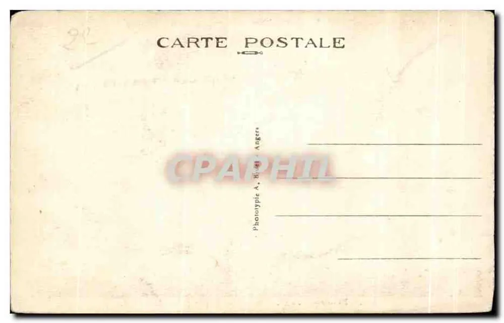 Ploumanach (C.-du-N.) — Der Hut Napoleons — A. B. — n° 256 - Rückseite