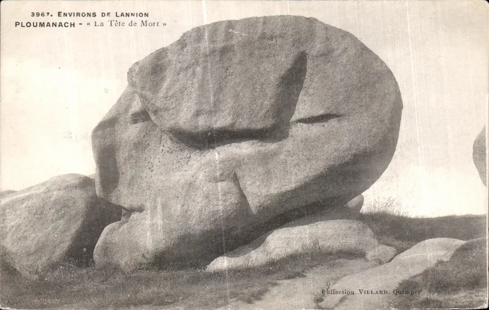PLOUMANACH — « La Tête de Mort » — Coleção Villard, Quimper - Frente