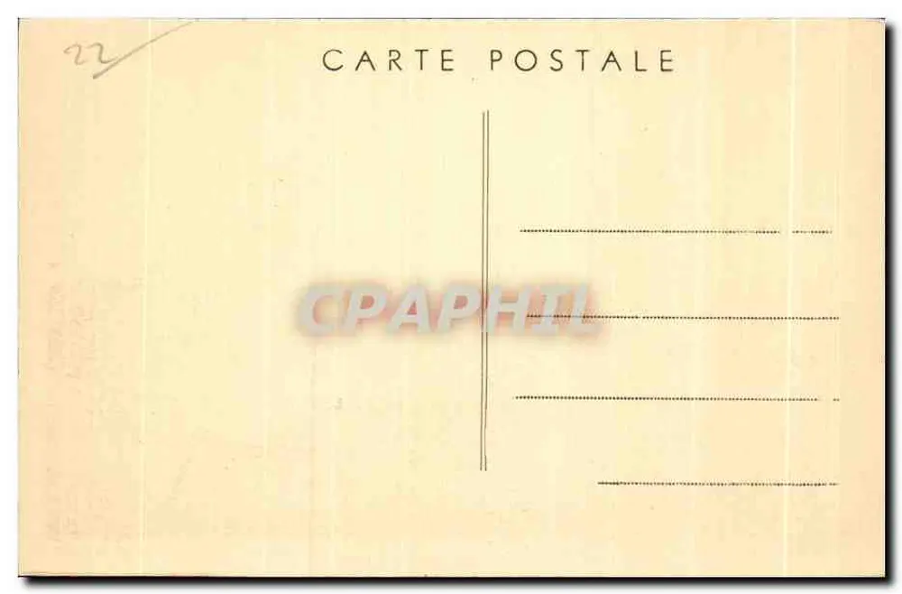 PLOUMANACH (C.-du-N.) — Le Sabot — Coll. Galeries Ste-Anne, Bazar St-Quirec - Verso