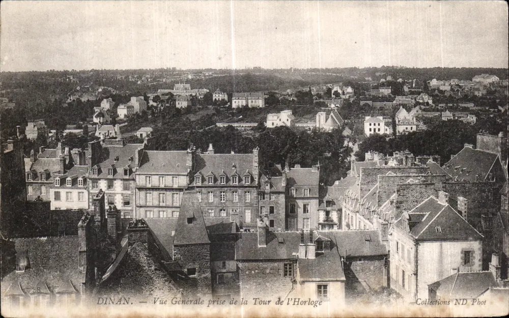 Dinan — Allgemeine Ansicht vom Turm der Uhr — Collections ND Phot - Vorderseite