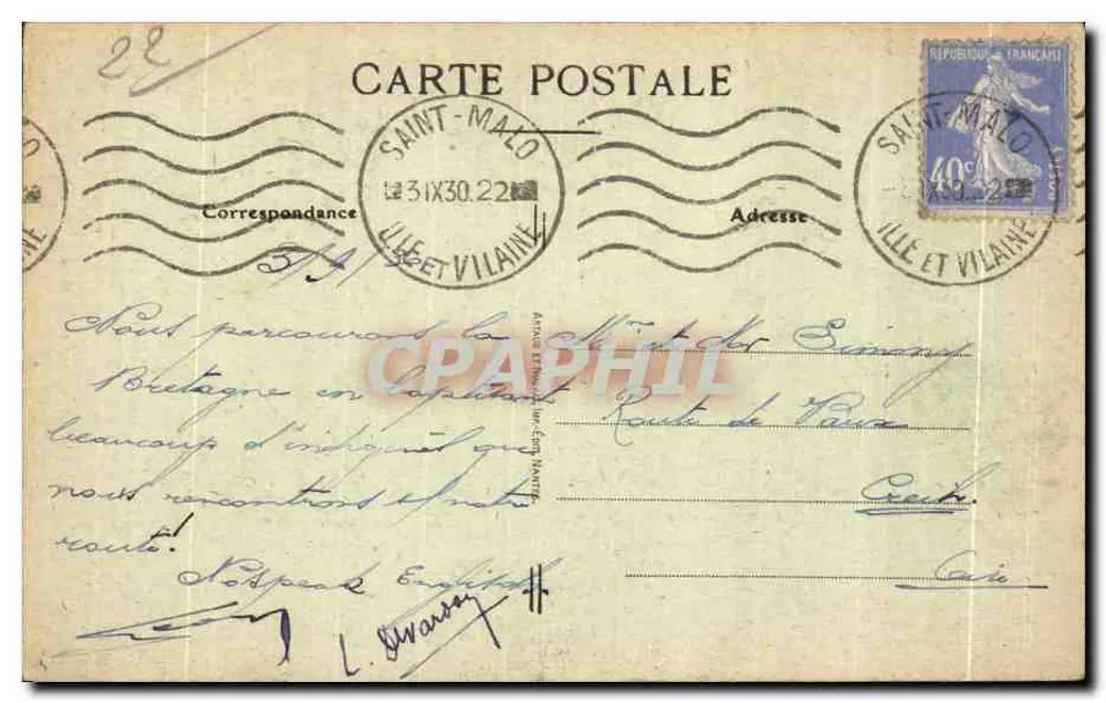Dinan — Le Jerzual — editor desconhecido, n°2 - Verso