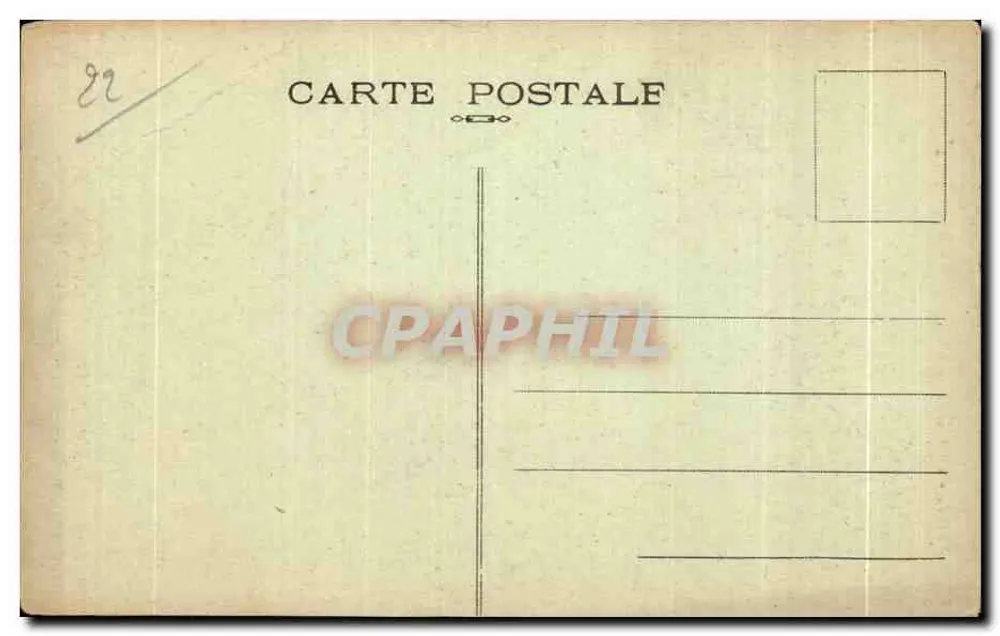 PLOUMANAC'H — A Cabeça do Carneiro — n°3906 - Verso