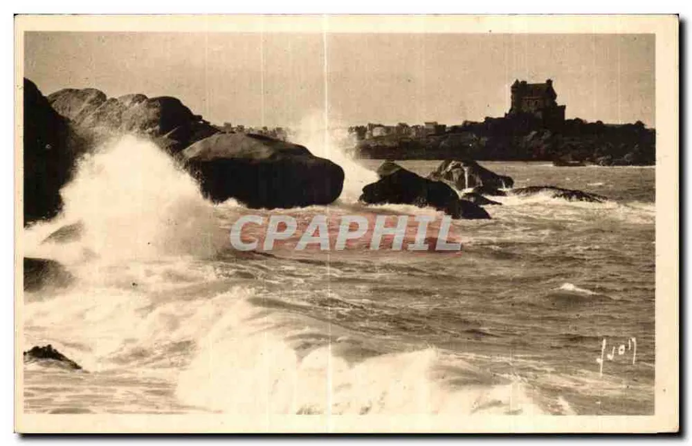 Felsen am rauen Meer — Ploumanach (C.-du-N.) — Éditions d'Art 'La Douce France', Paris - Vorderseite