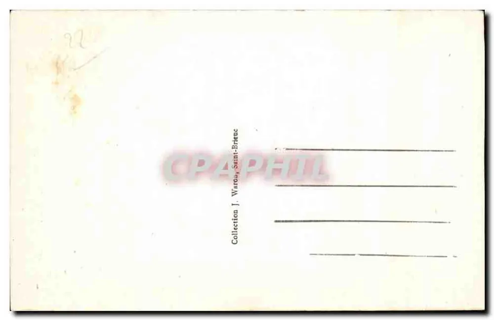 PLOUMANACH — O Castelo do Diabo — A.W. - 110 - Verso