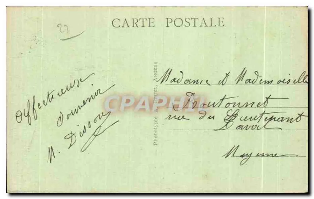 PLOUMANACH (C.-du-N) — Os Rochos do Farol — AB - Verso