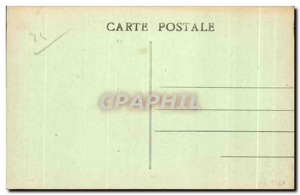PLOUMANACH (C.-du-N.) — Rochers étranges - La Tête de Mort — Edição do Hotel Beau Séjour, Trégastel - Verso