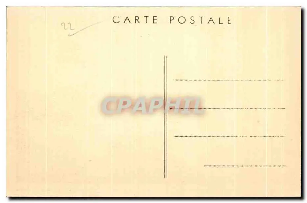 PLOUMANACH (C.-du-N.) — A Garrafa — Coleção Galeries Ste-Anne, Bazar St-Guirec - Verso