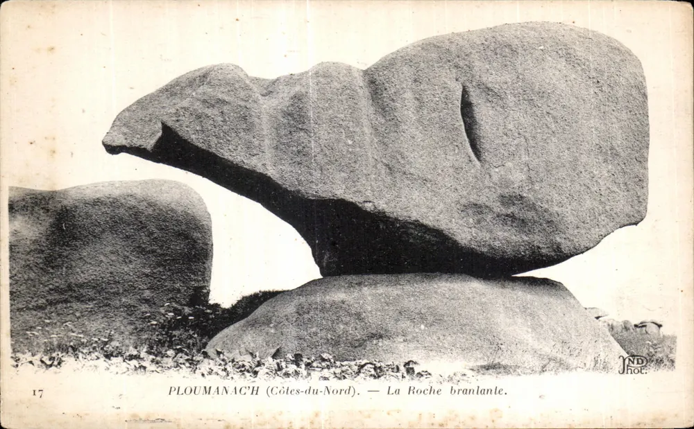 PLOUMANAC'H (Côtes-du-Nord) — Die wackelnde Felsen — IND Phot. - Vorderseite